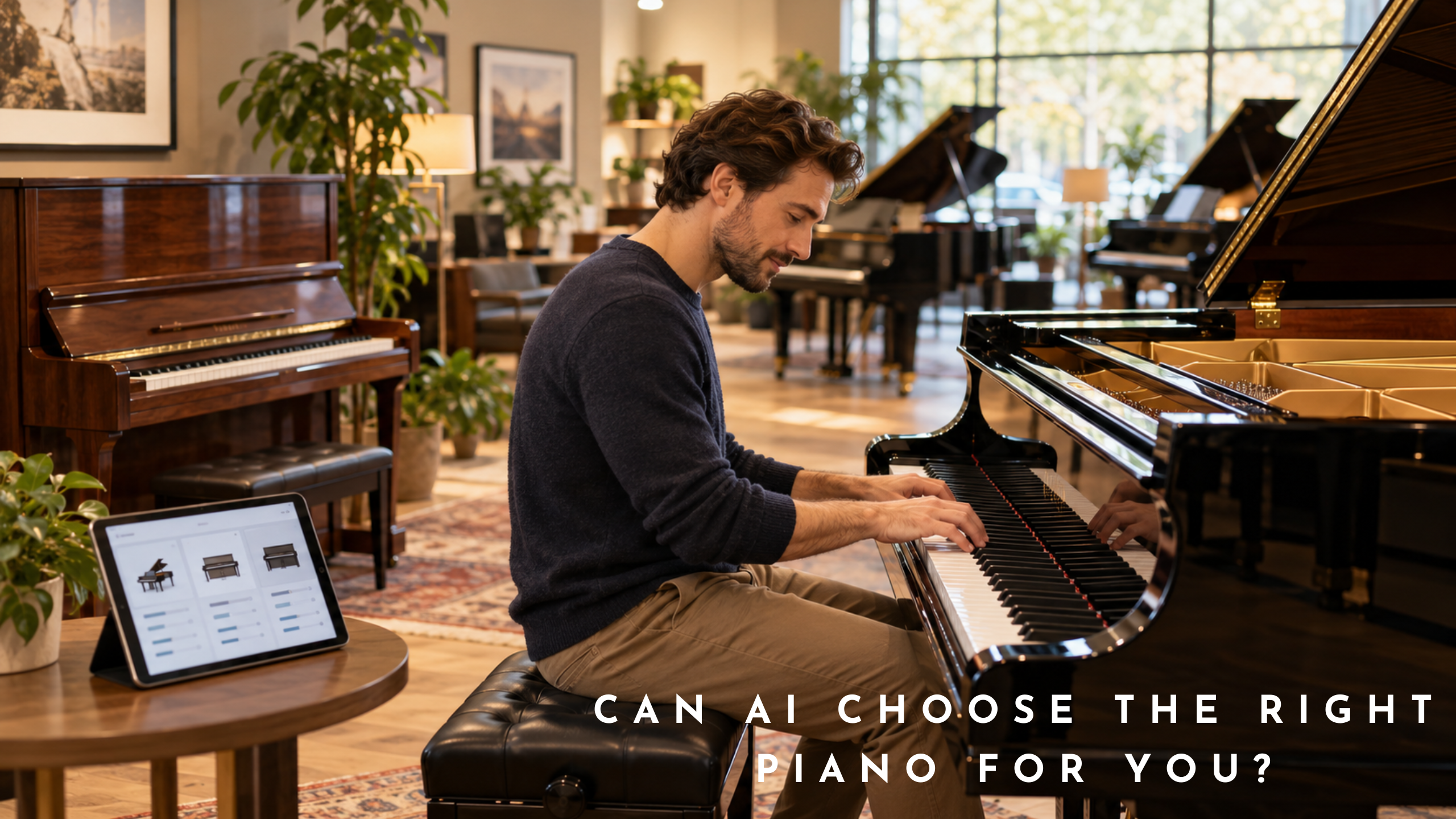 Can AI Choose The Right Piano